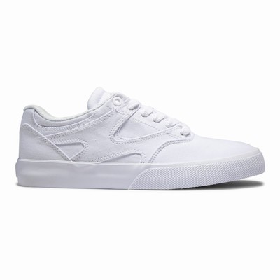 DC Kalis Vulc Women's White Skate Shoes Australia Sale CAH-024